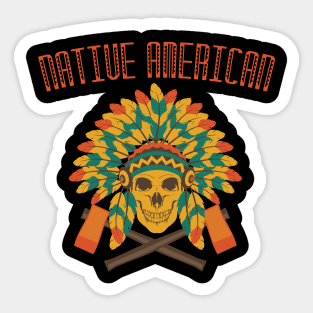 Native American Sticker